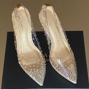 Nude Sparkling Heels